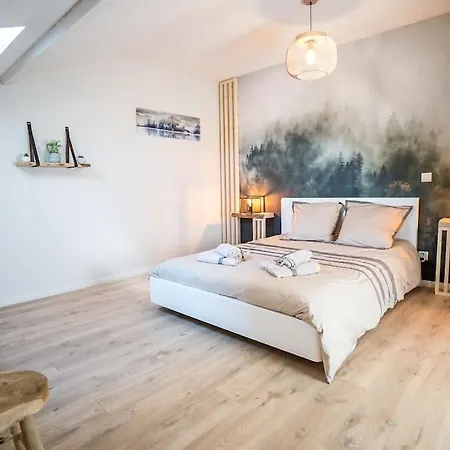 Appt Chalet Centre Calme 2ch/jardin Appartement
